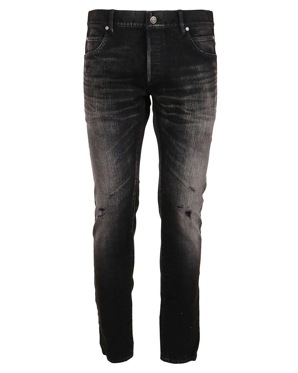 Balmain Denim Jeans in Black for Men - Lyst