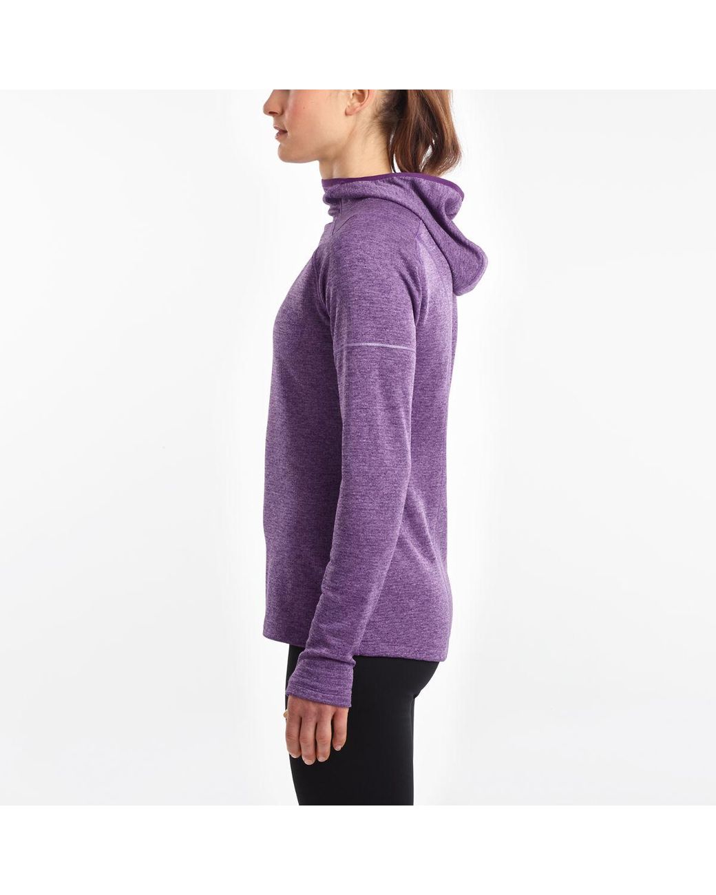 saucony hoodie purple