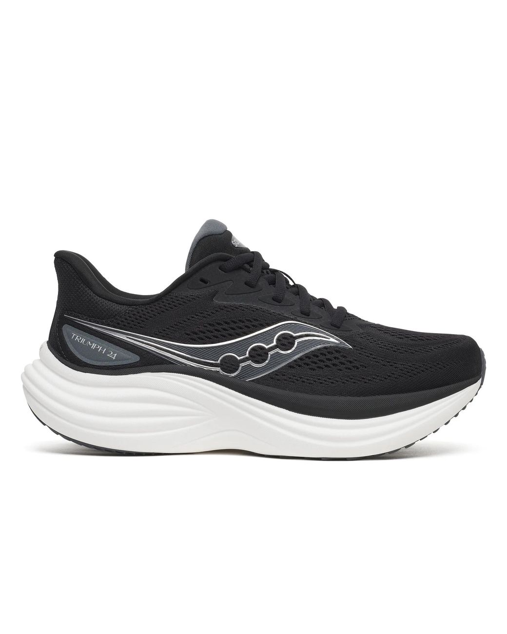 Saucony Black Triumph 24 Wide for men