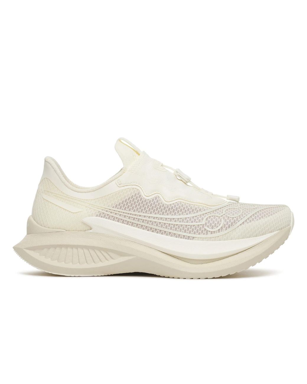 Saucony White Endorphin Pro 5 Speed-Lace
