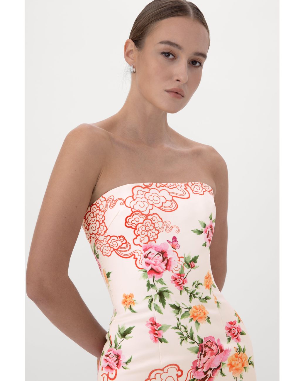 SAU LEE Multicolor Aimee Mini Dress