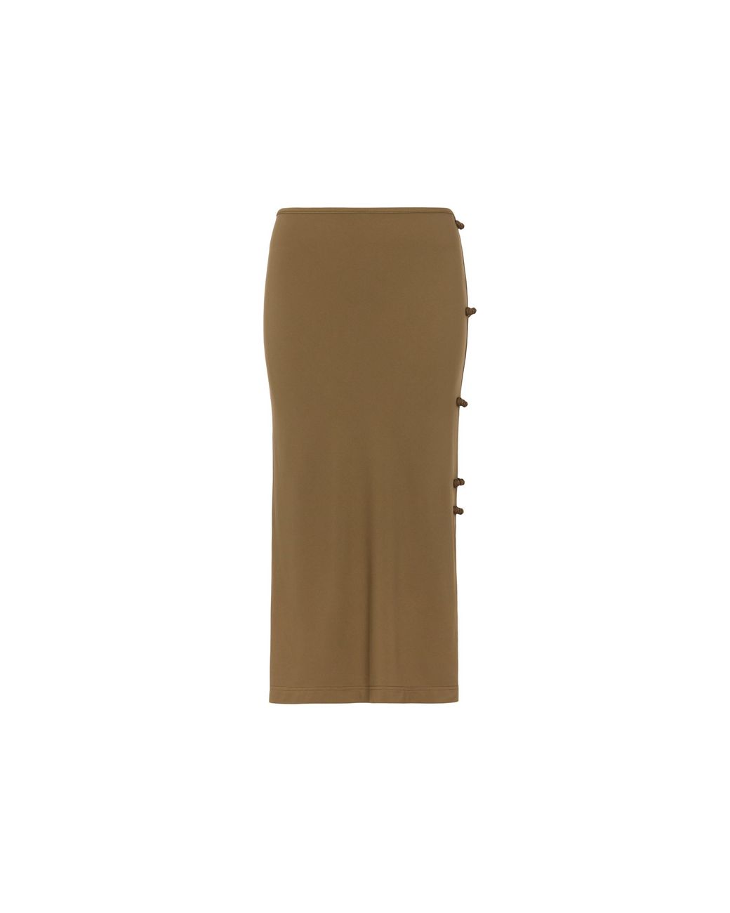 SAU LEE Natural Timo Jersey Skirt