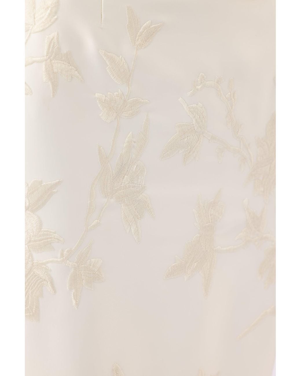 SAU LEE White Sutton Embroidered Corset Top