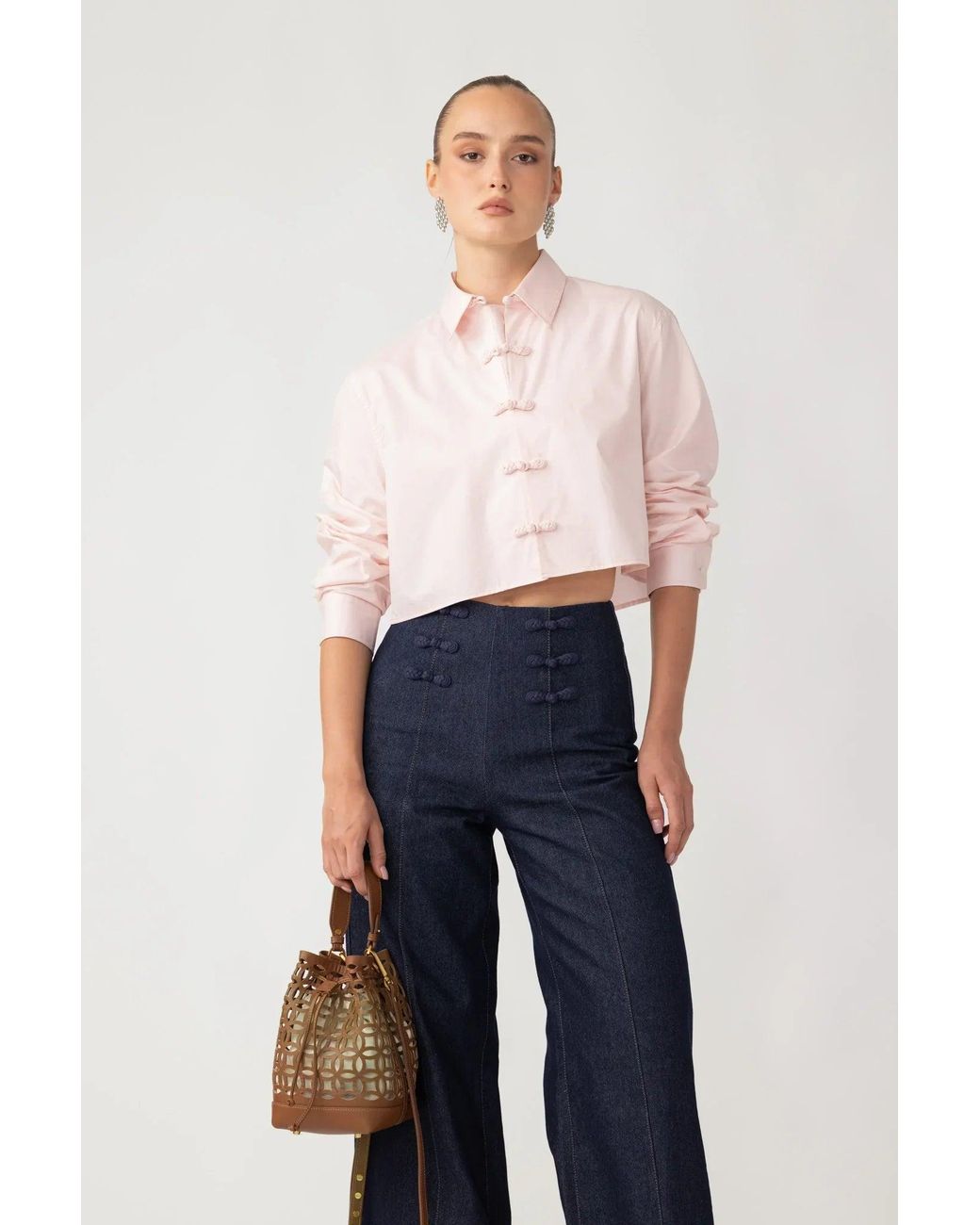 SAU LEE White Jonas Shirt
