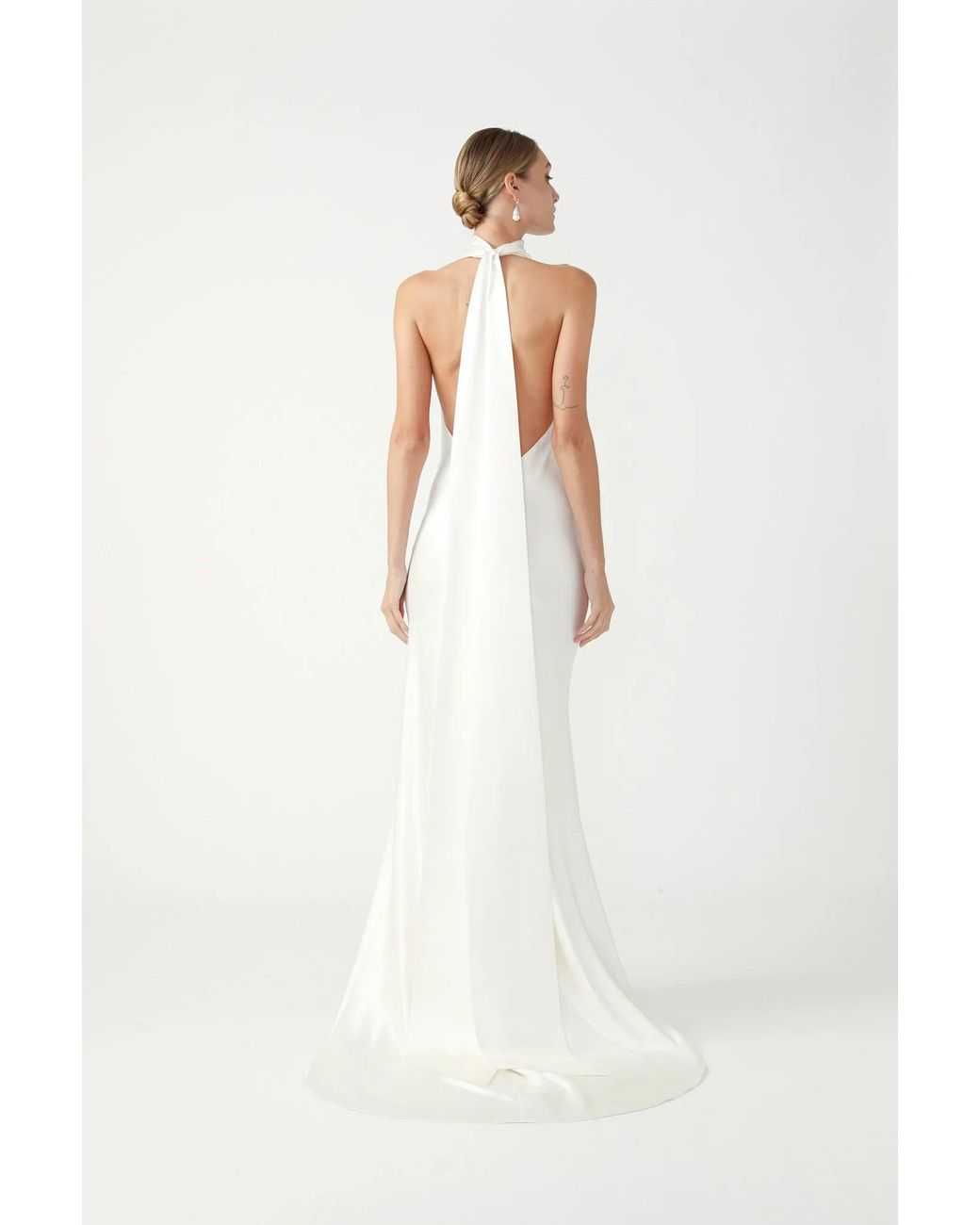 SAU LEE White Persephone Gown