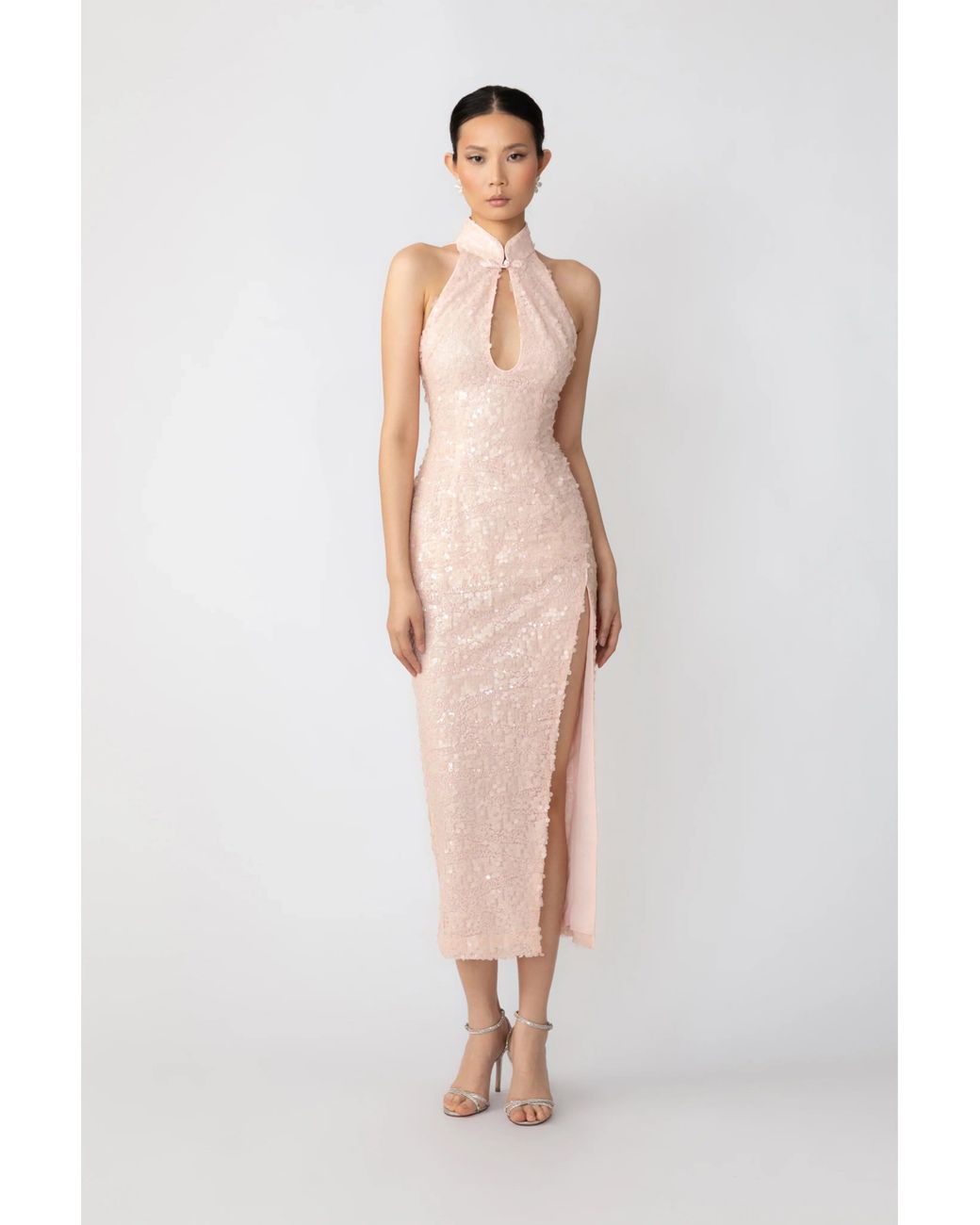 SAU LEE White Orion Dress