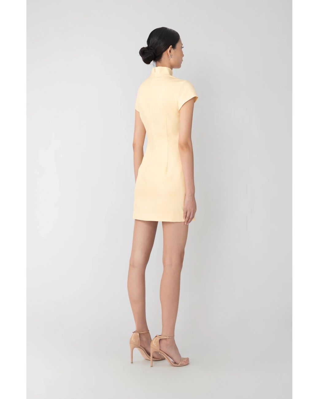 SAU LEE Natural Iris Mini Dress