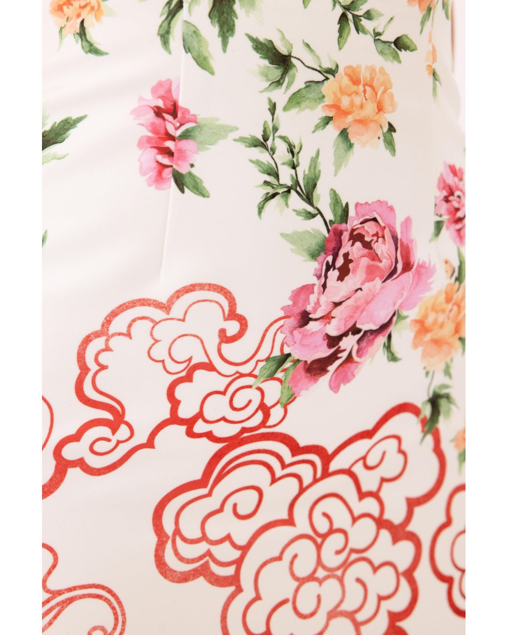 SAU LEE Multicolor Aimee Mini Dress