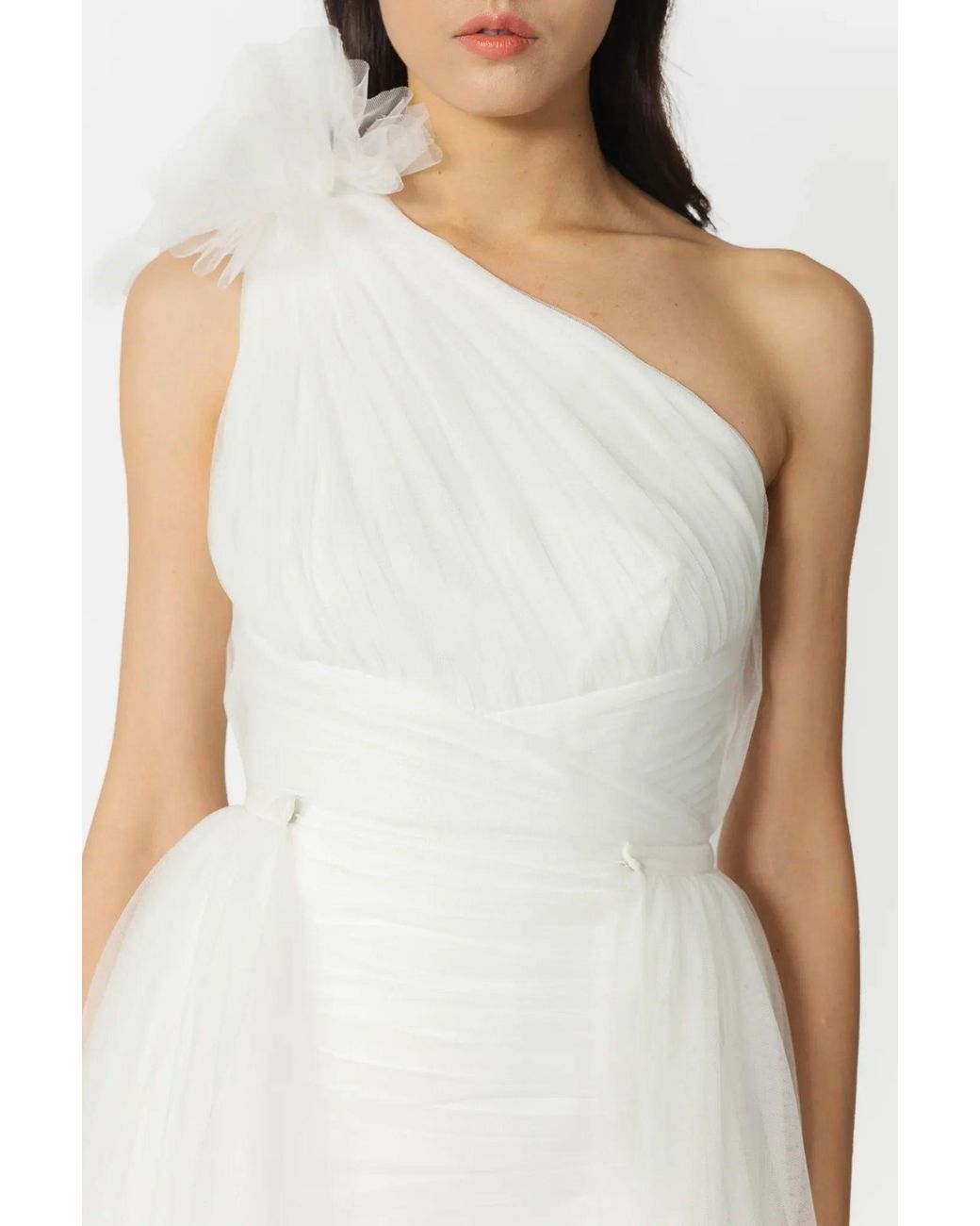 SAU LEE White Sidney Dress