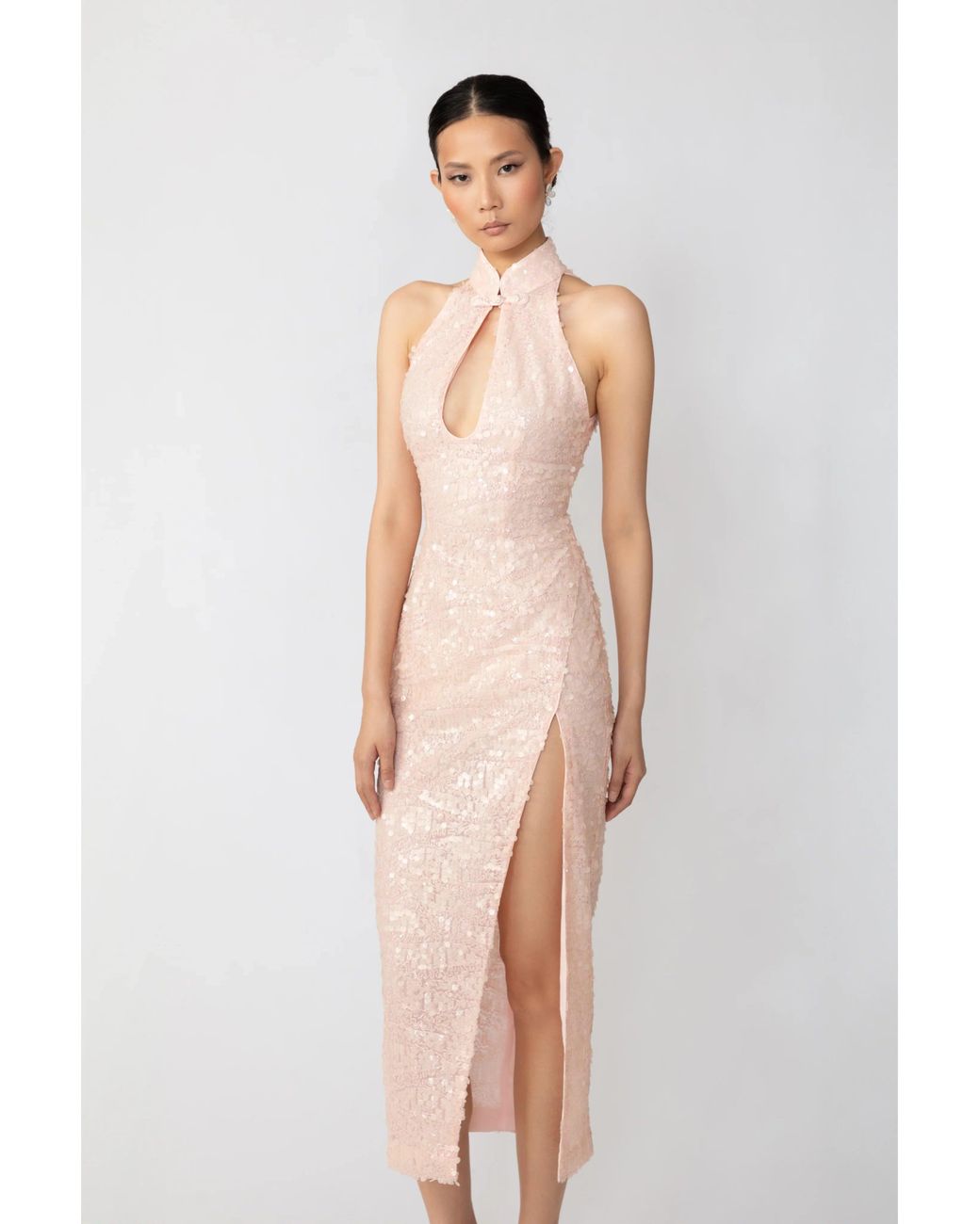 SAU LEE White Orion Dress