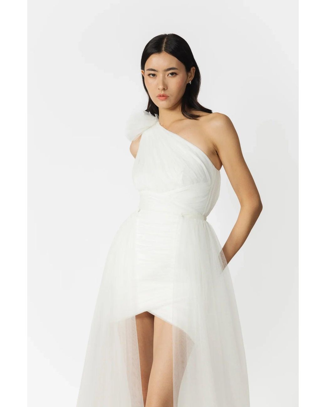 SAU LEE White Sidney Dress