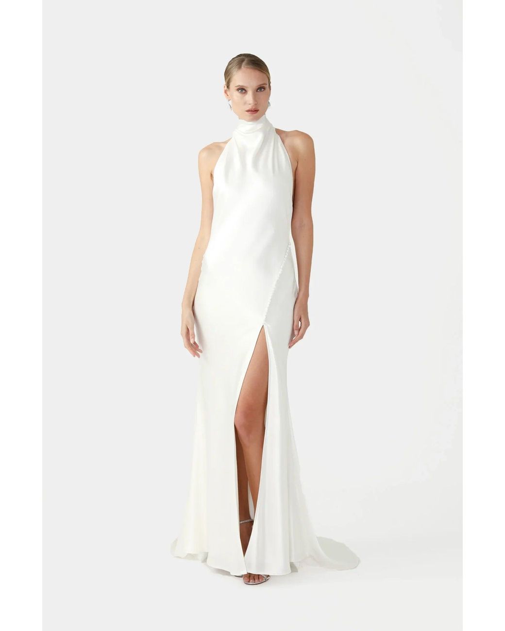 SAU LEE White Persephone Gown