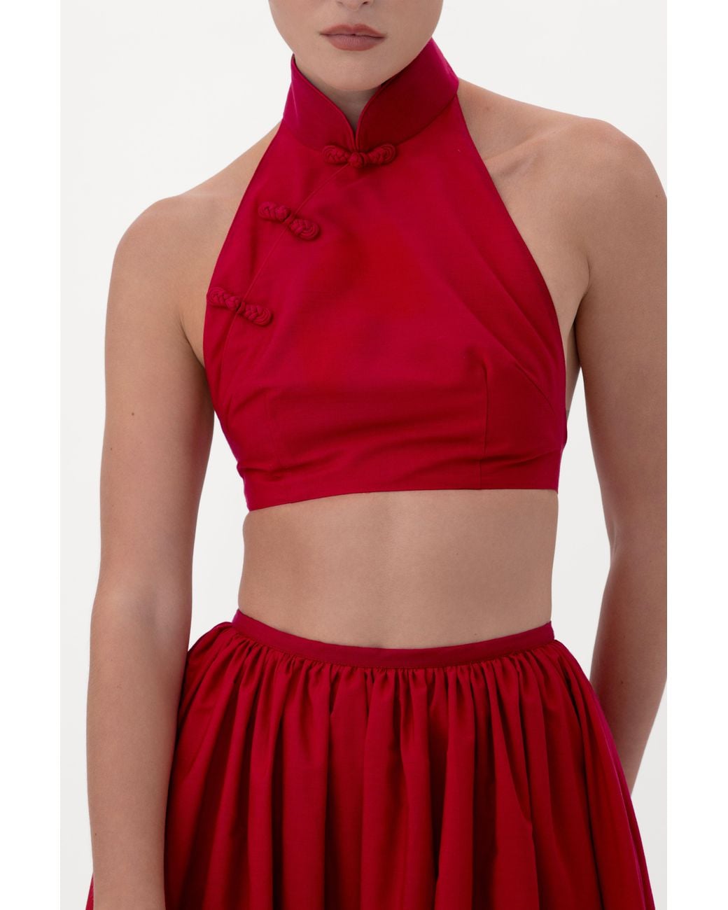 SAU LEE Red Hilary Set