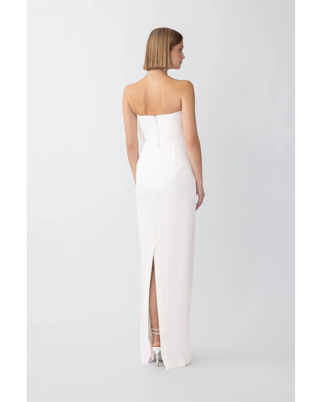 SAU LEE White Eleanor Gown