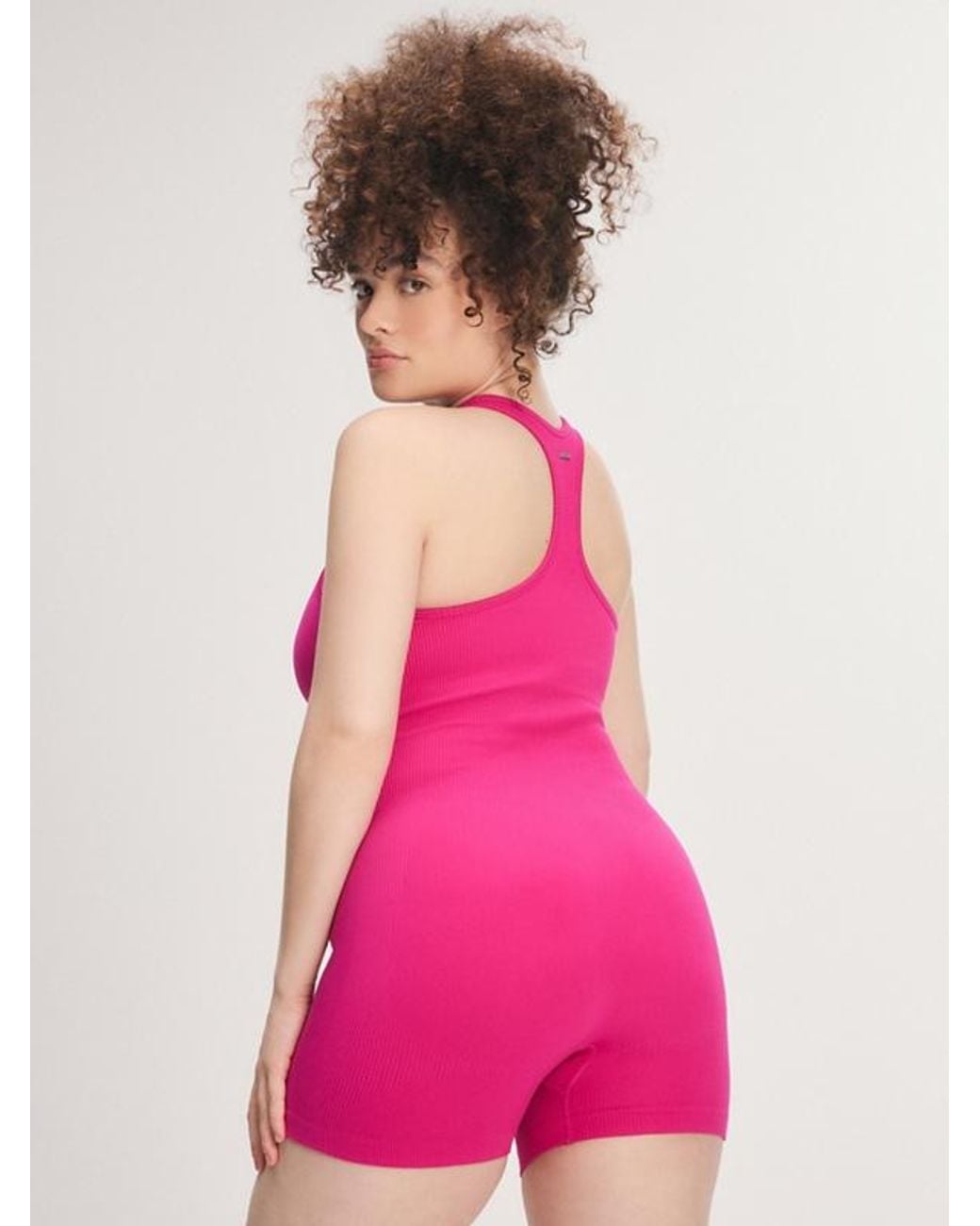 Savage X Pink Seamless Sport Racerback Romper