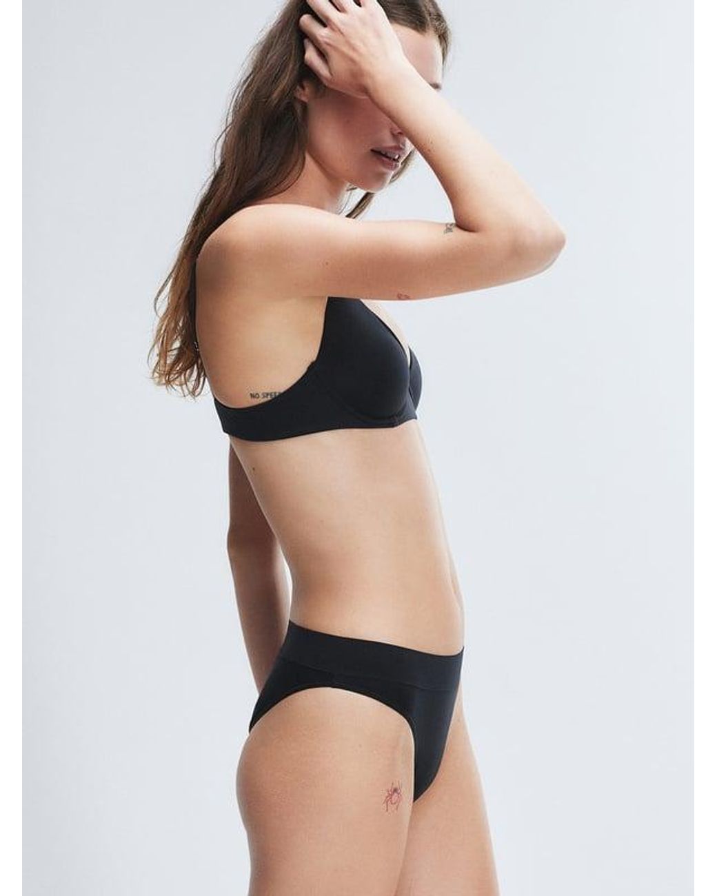 Savage X Black Soft N' Savage Unlined Demi Bra