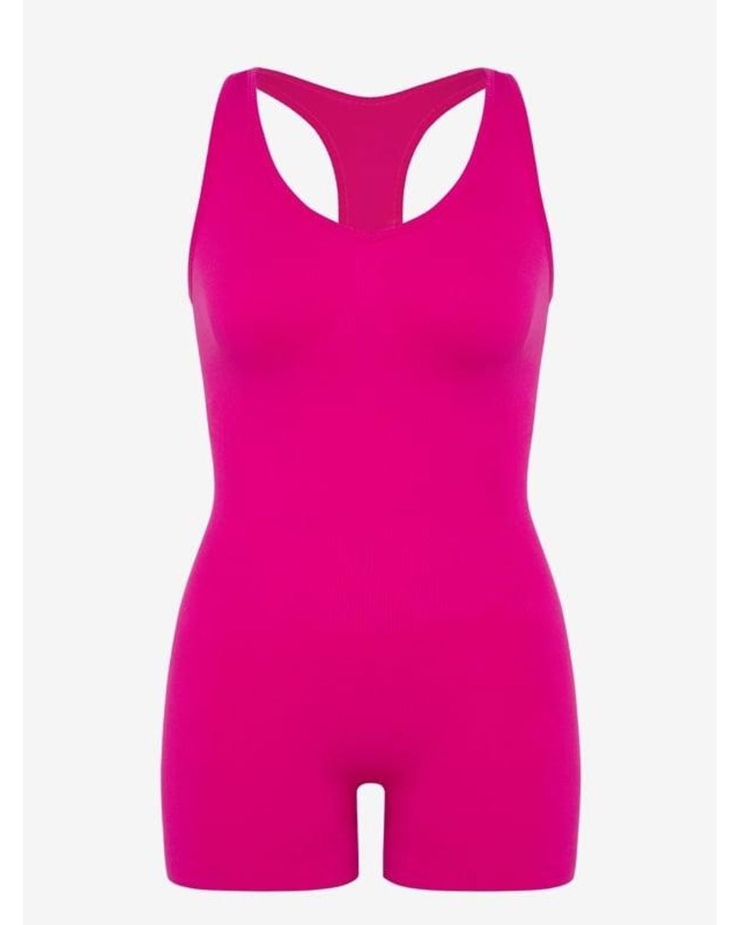 Savage X Pink Seamless Sport Racerback Romper