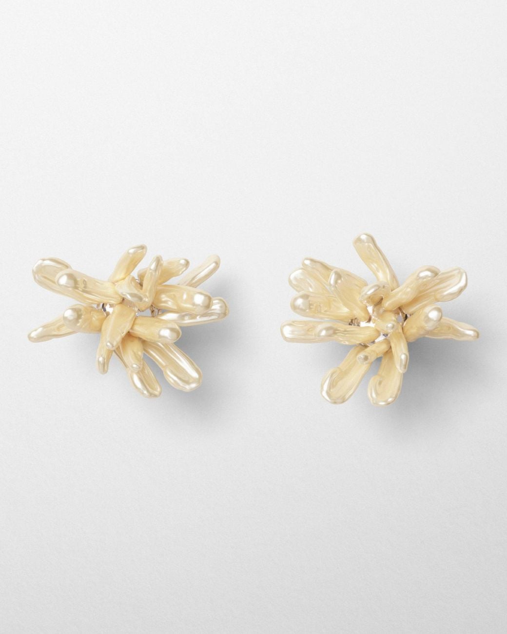 Phoebe Philo Metallic Cluster Earrings