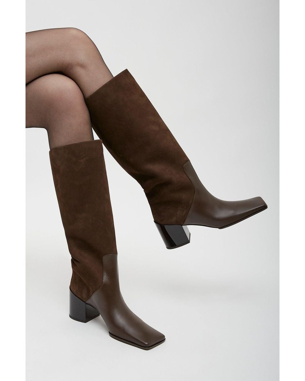 Alaïa Brown 55 Brown Knee Boots