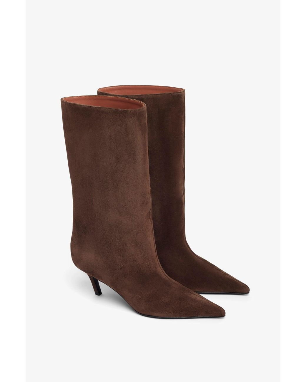 AMINA MUADDI Fiona 60 Brown Boots