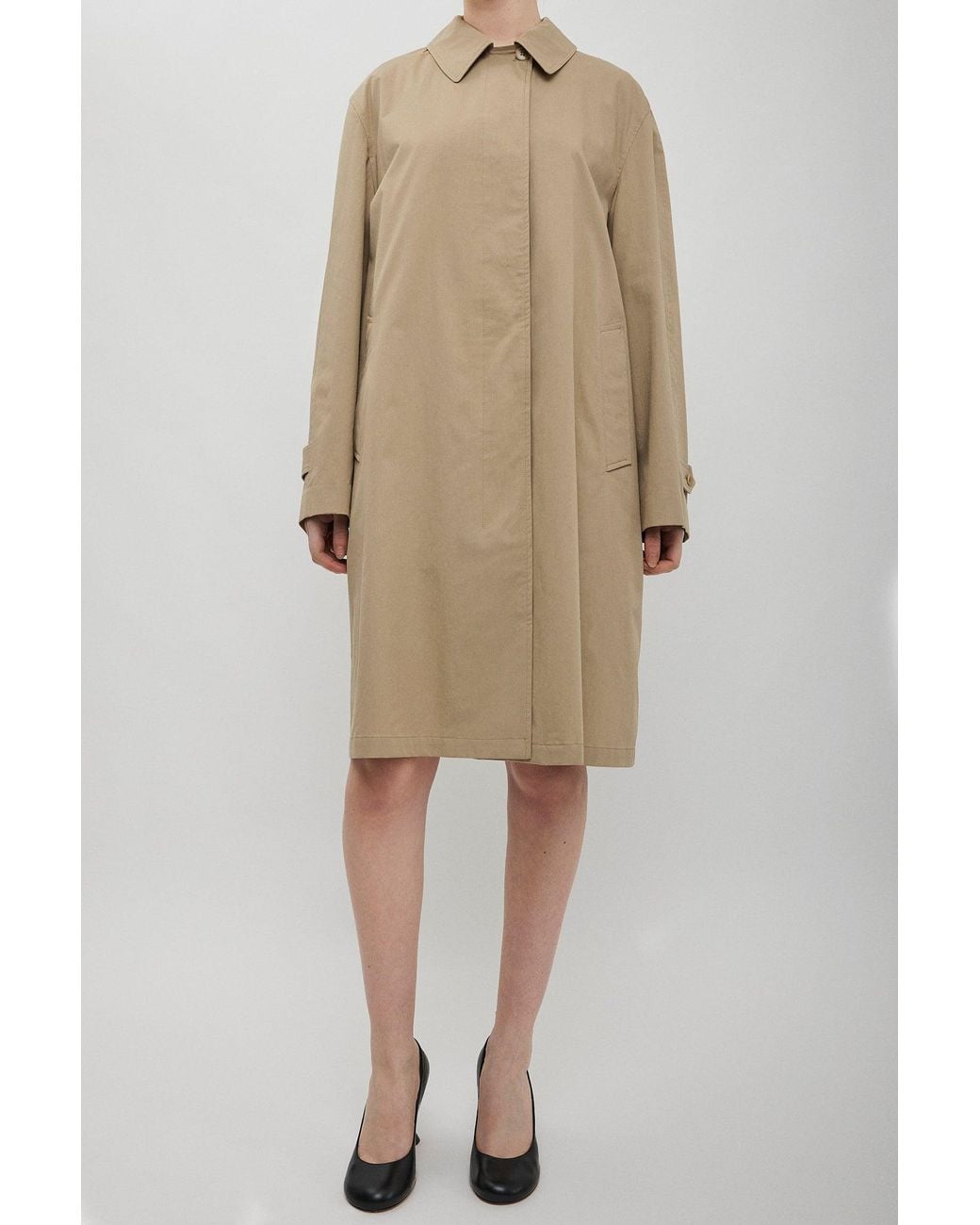 The Row Natural Dayton Beige Coat