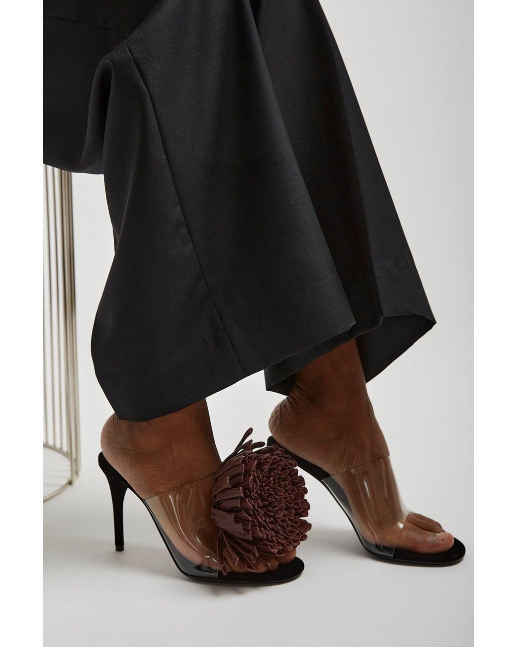 Alaïa Black Heeled Sandals