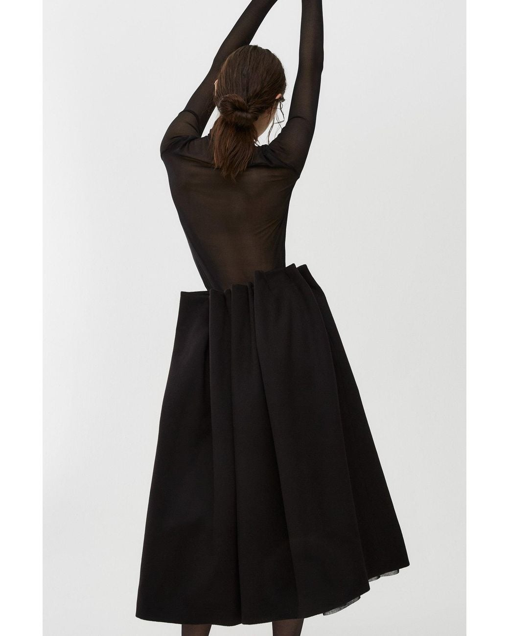 The Row Lamarti Black Skirt