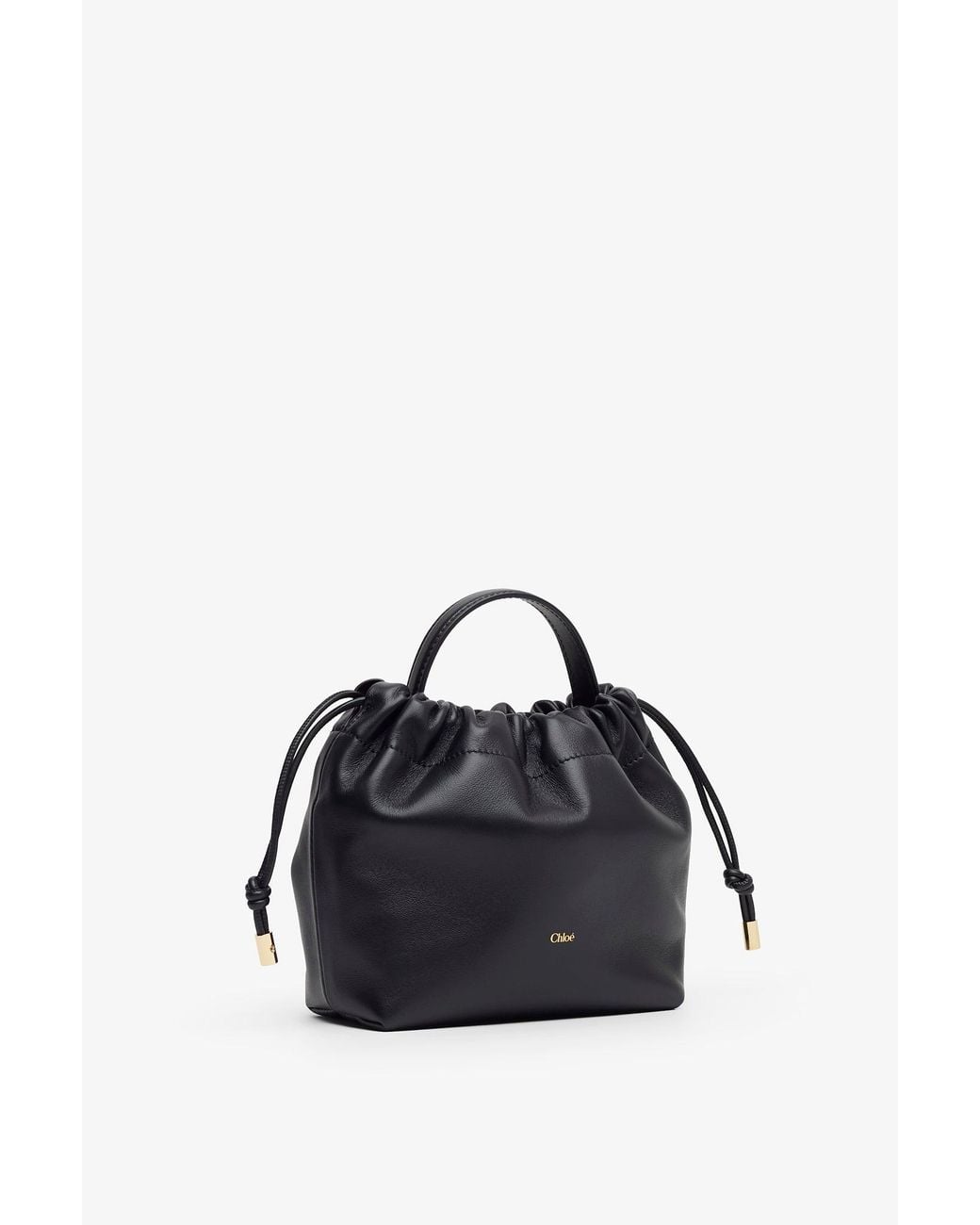 Chloé Chloe Icons Mini Black Shoulder Bag | Lyst UK