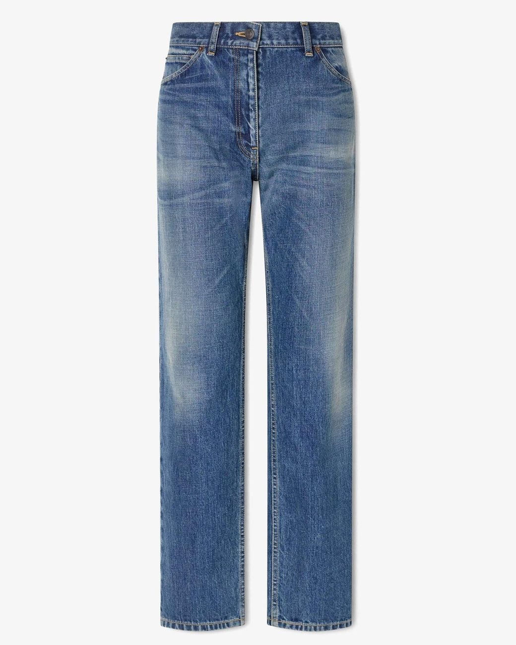 The Row Blue Dinni Washed Denim Jeans