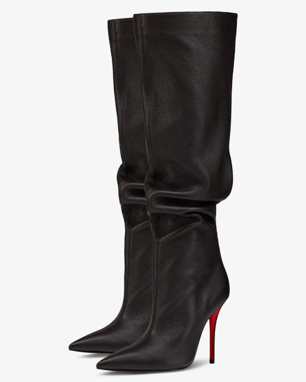 Christian Louboutin Black Zependris 100 Deer Boots