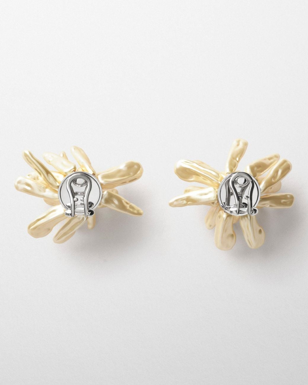 Phoebe Philo Metallic Cluster Earrings