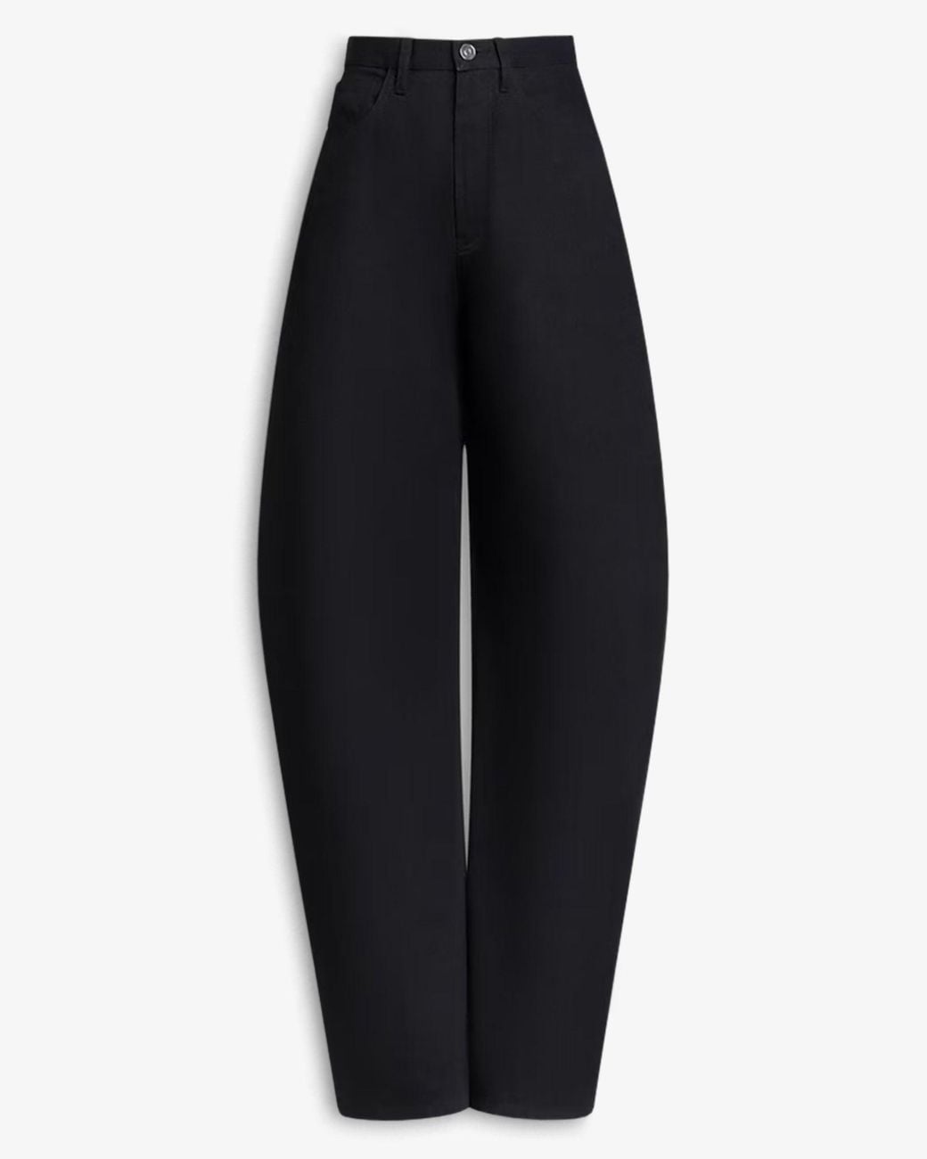 Alaïa Blue Black Denim Round Jeans