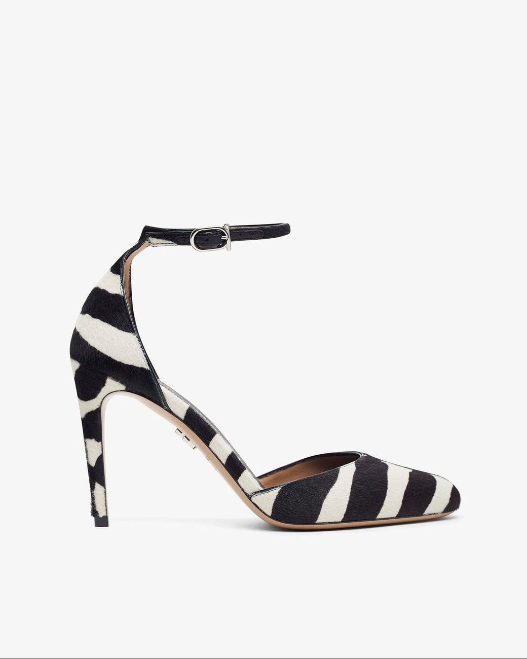 Ferragamo Maily 95 White And Black Sandals