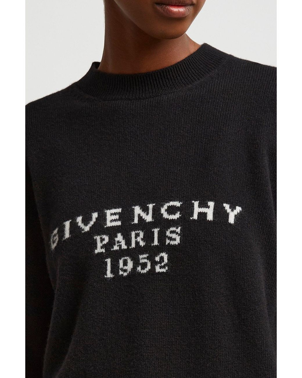 Givenchy Crew Neck Black Sweater
