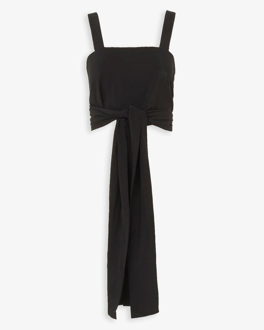 Chloé Black Wrap Top