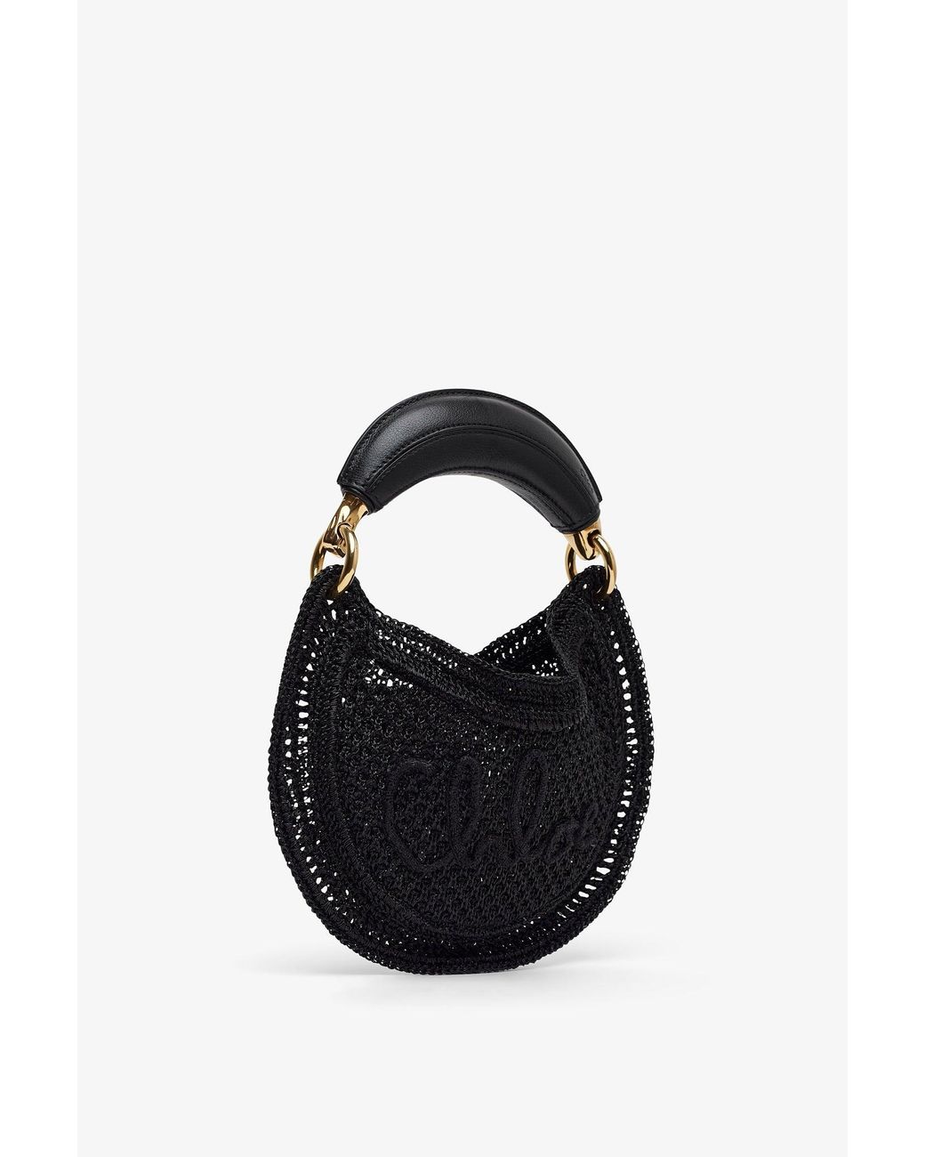 Chloé Summer Banana Mini Black Bag