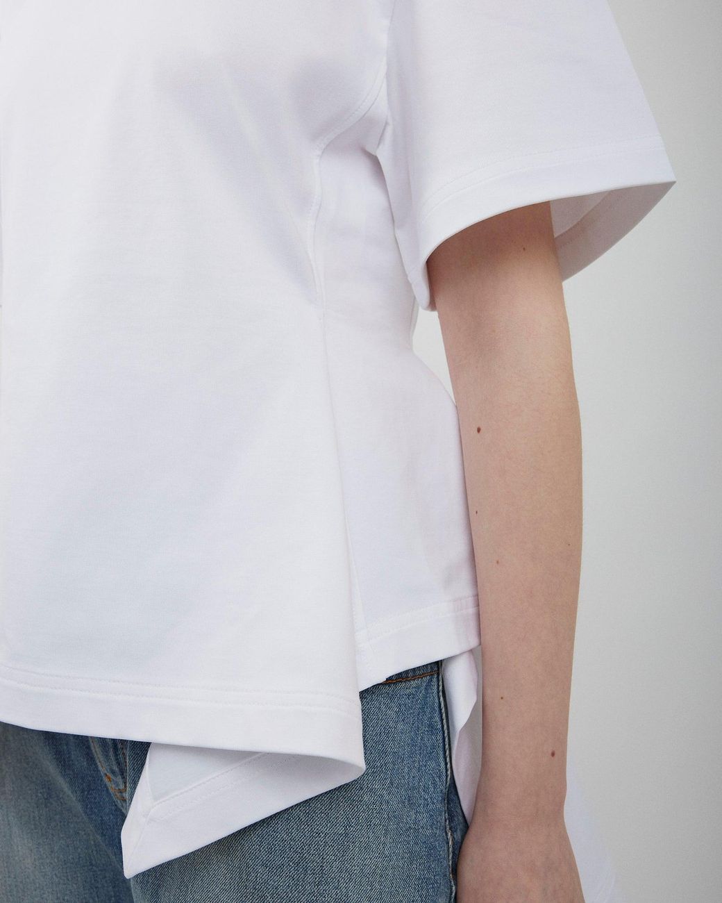 Alaïa Panelled White Top