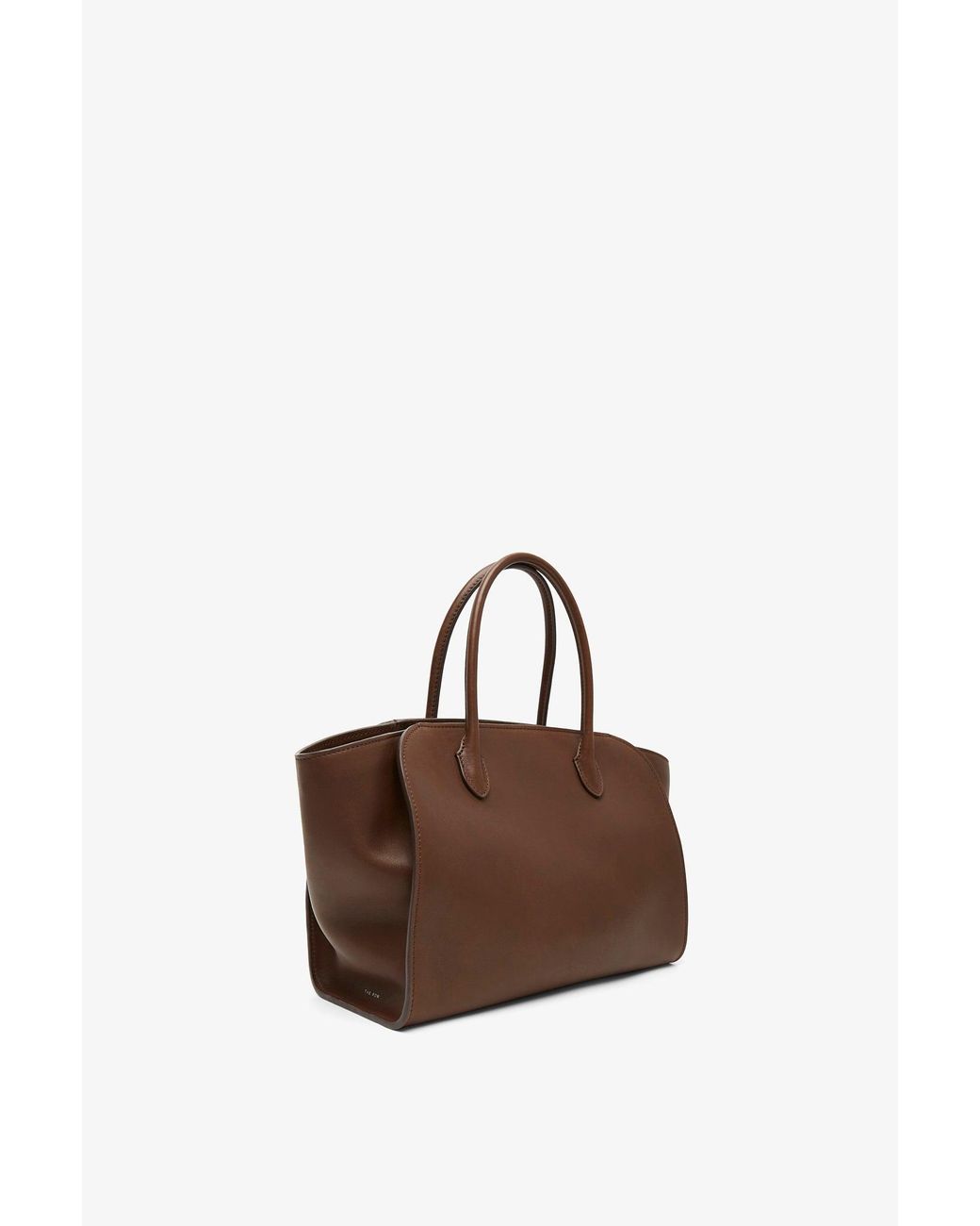The Row Marlo 12 Dark Brown Tote Bag