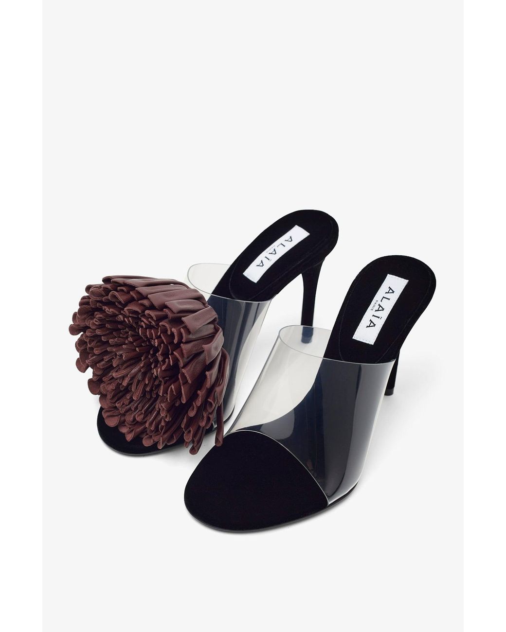 Alaïa Black Heeled Sandals