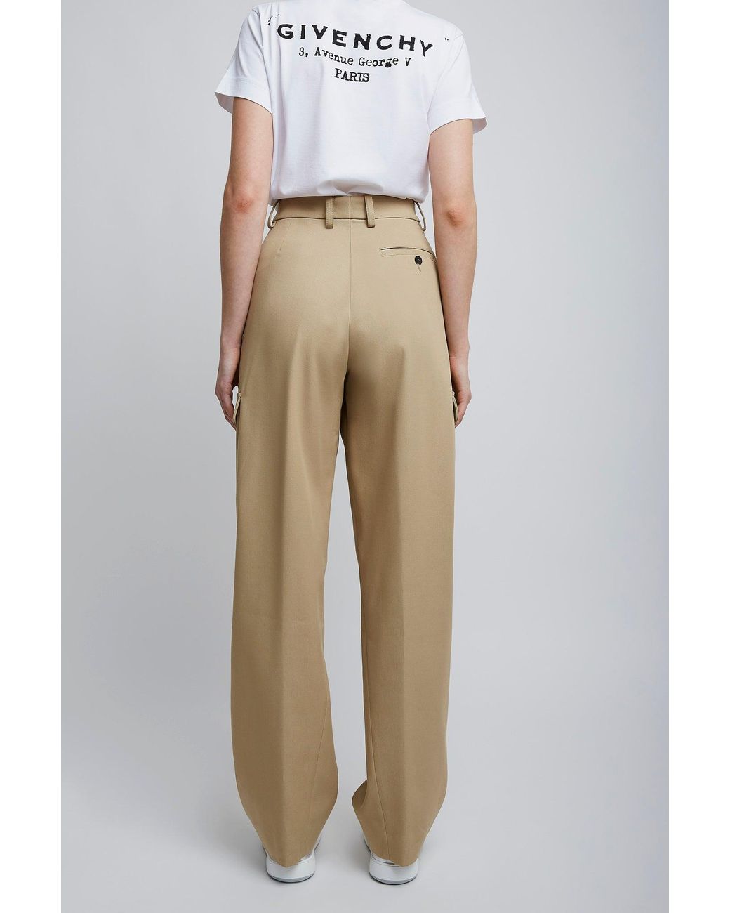 Givenchy Natural Cocoon Beige Trousers