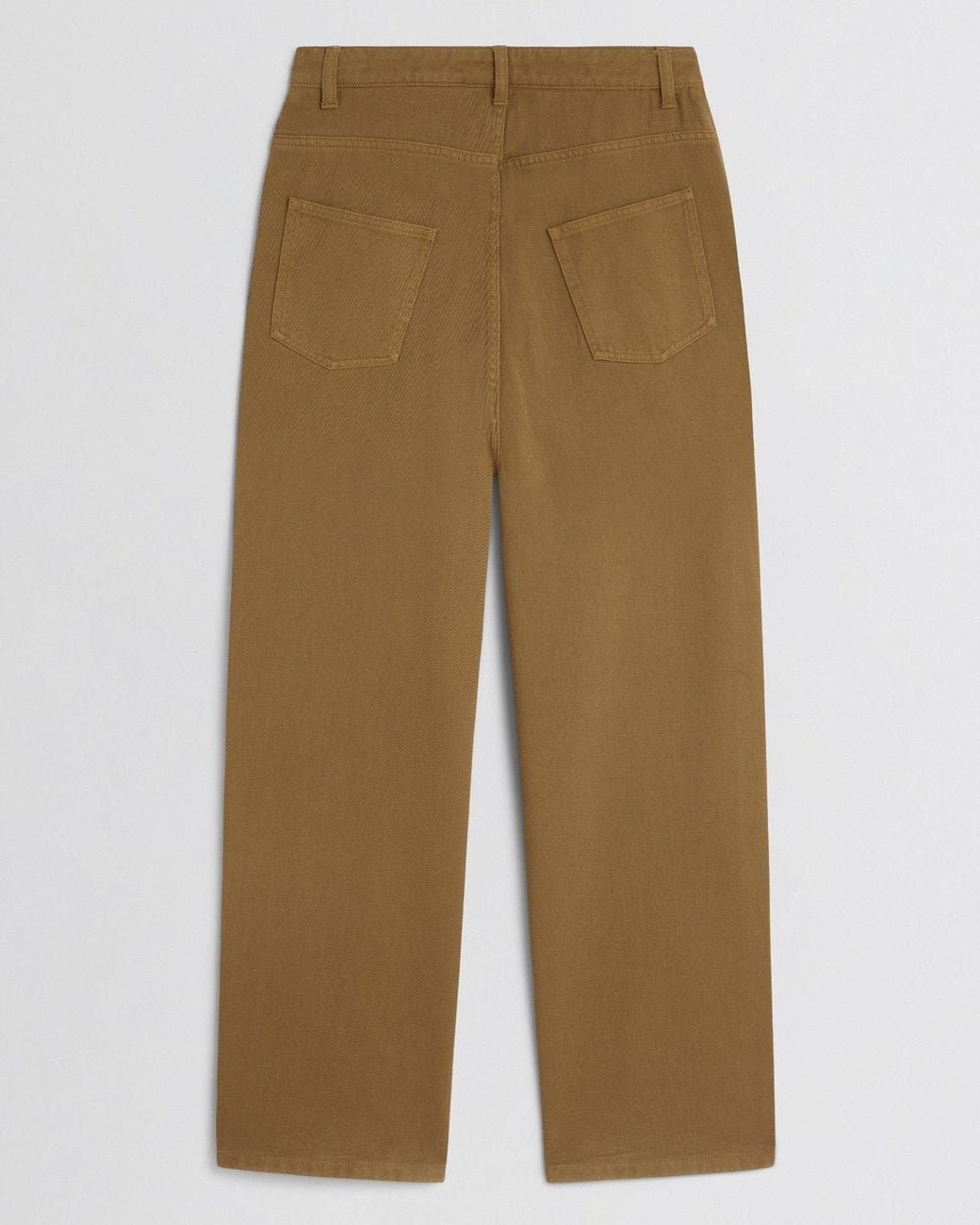 Phoebe Philo Natural Drop Brown Trousers