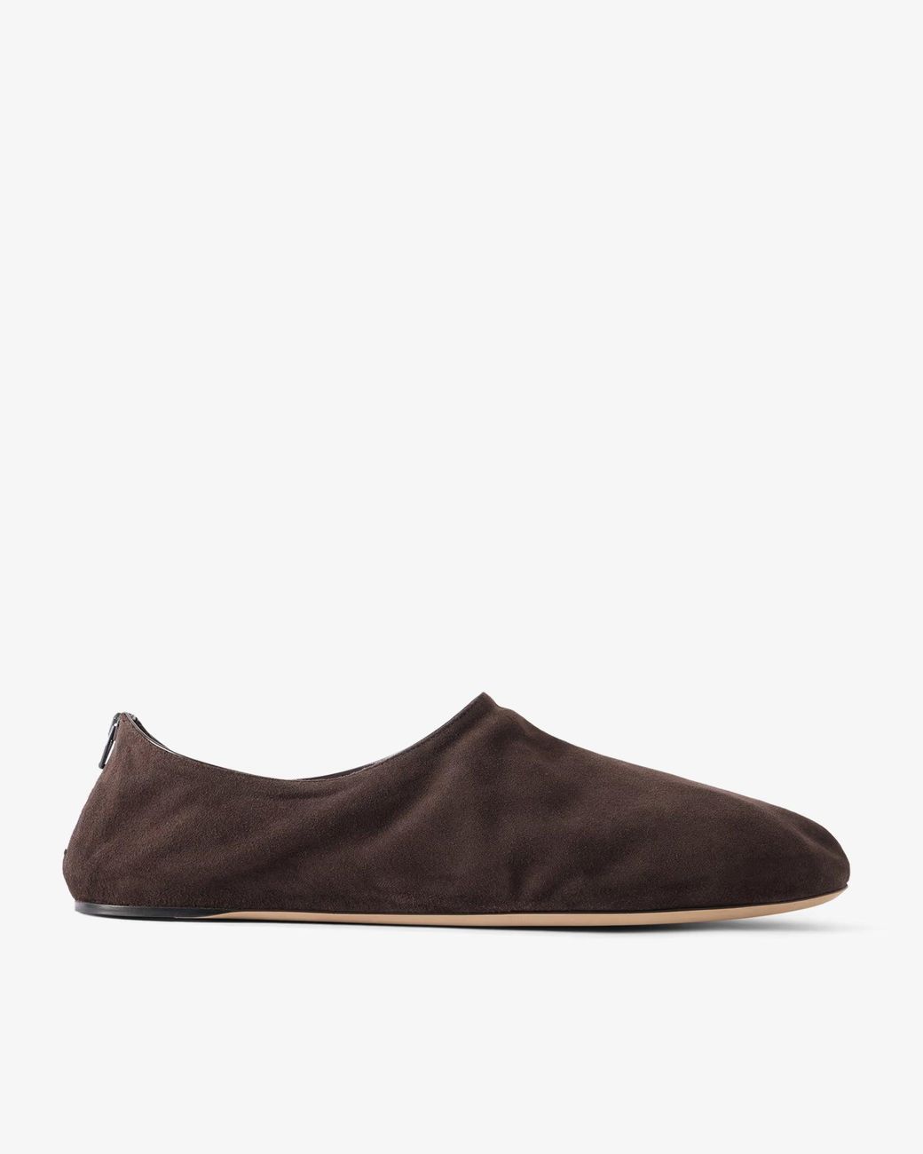 The Row Brown Stellene Ballet Flats