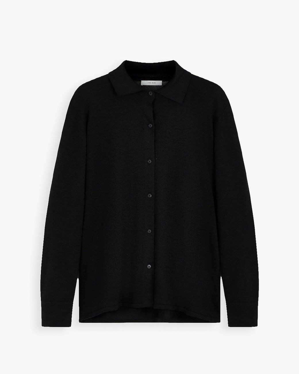The Row Black Ocari Cashmere Cardigan Top