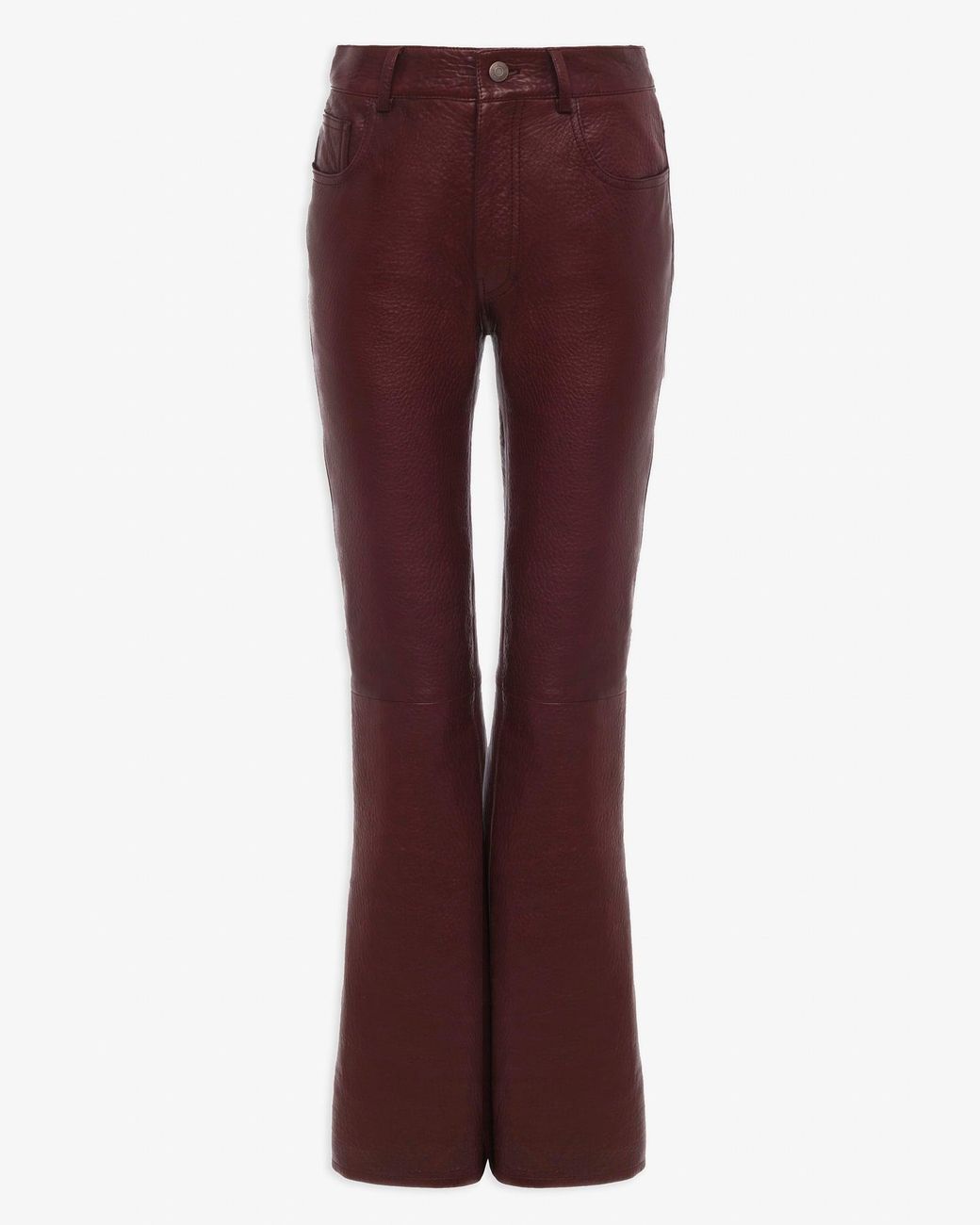 Chloé Flared Trousers In Leather
