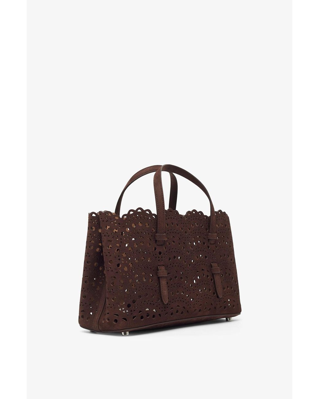 上品な存在感☆ ALAIA Mina 20 vienne vague brown tote bag Alaïa | Mina 20 vienne vague brown tote bag | Savannahs
