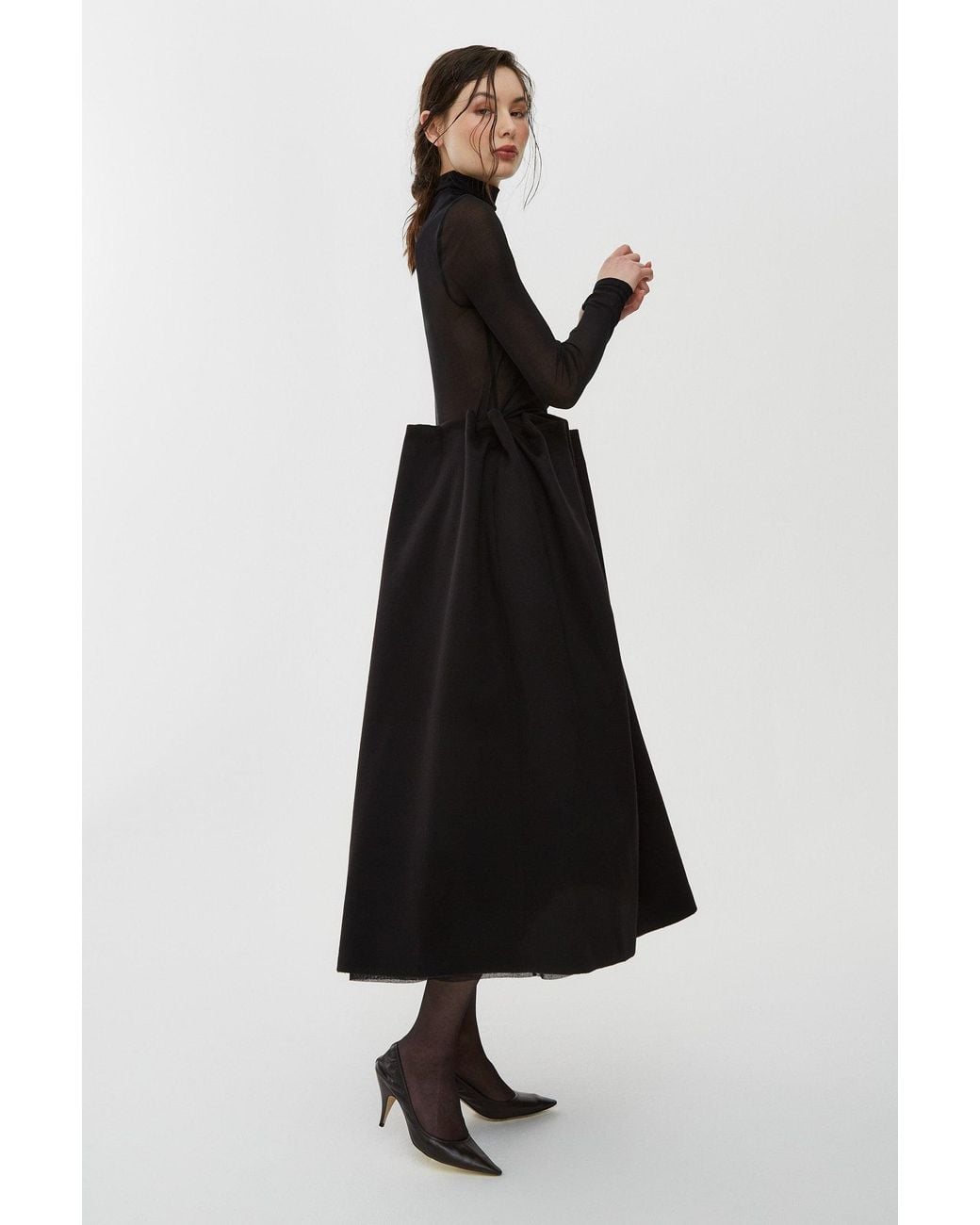 The Row Lamarti Black Skirt