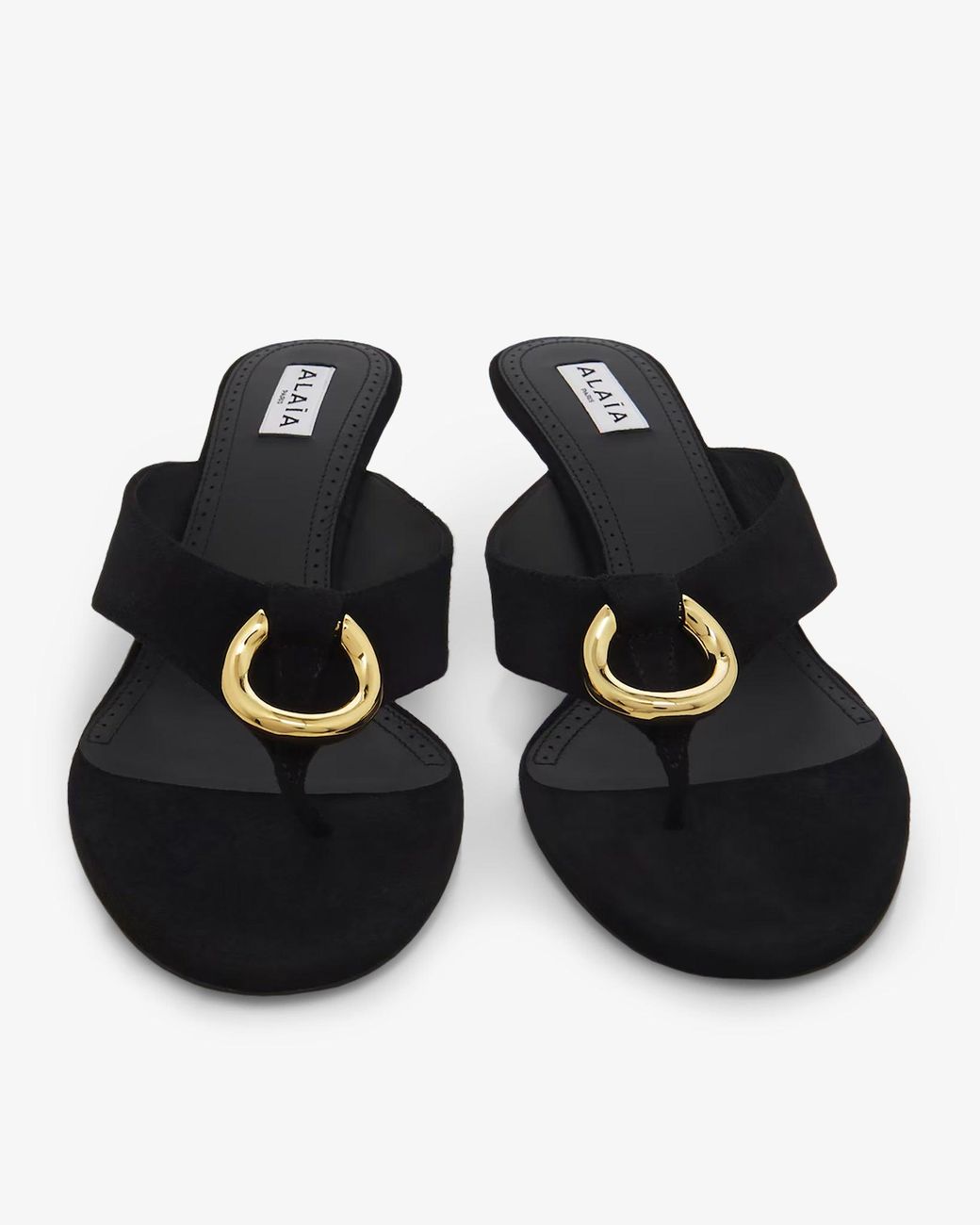Alaïa Multicolor Tong 55 Embellished Mule Sandals