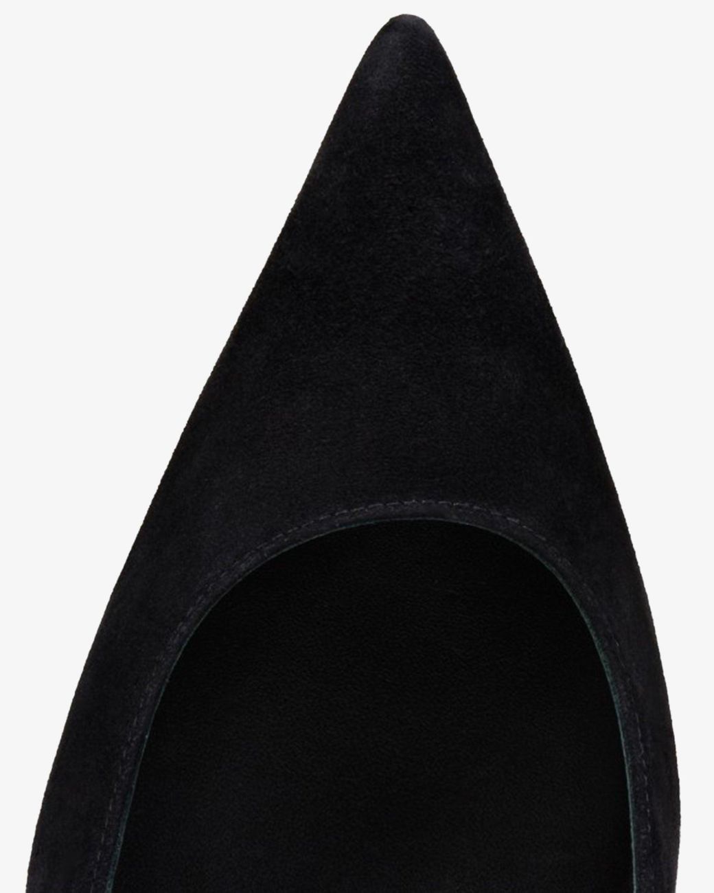 Christian Louboutin Miss Z 80 Black Suede Pumps