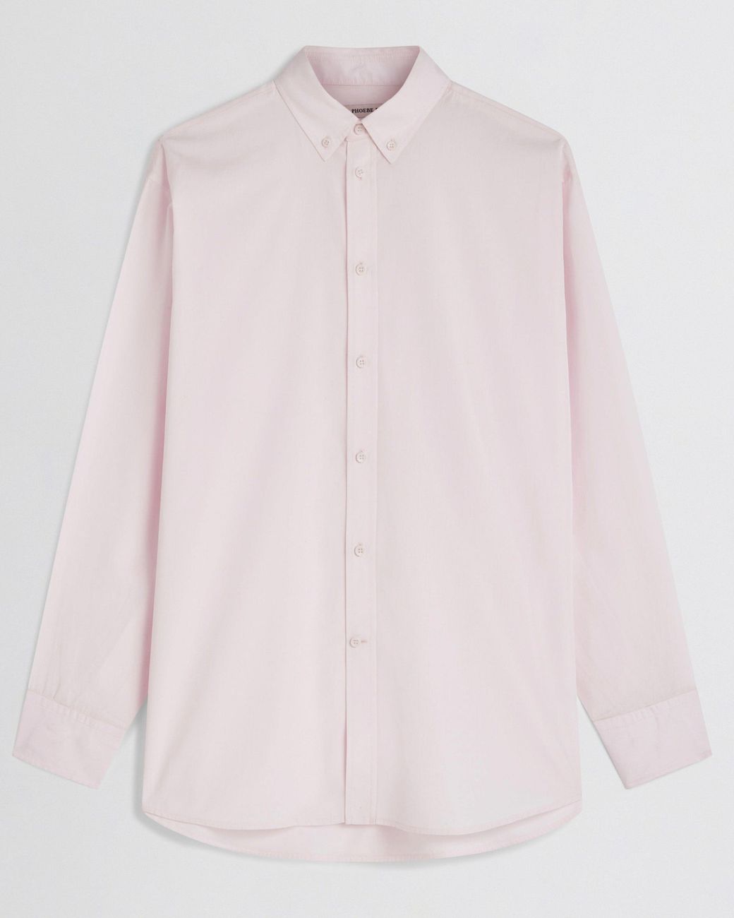 Phoebe Philo Pink Button Collar Shirt