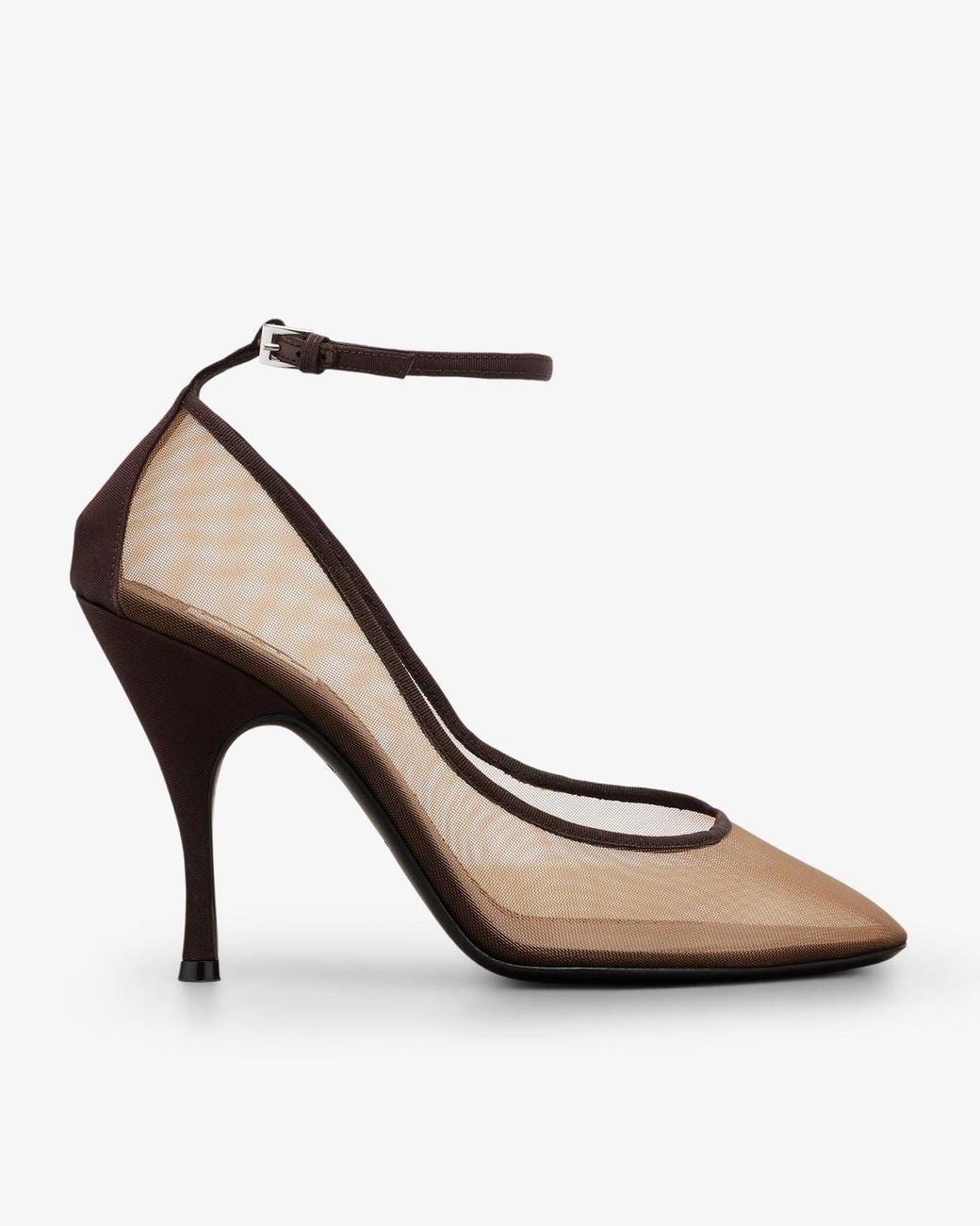 Alaïa White Transparent Amber Strappy Pumps